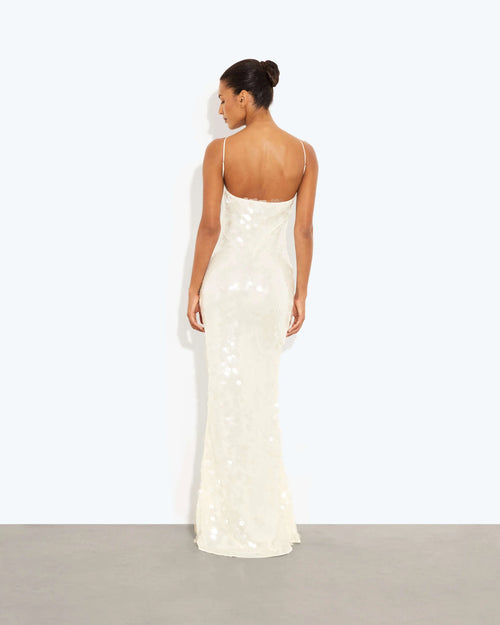 Emmanuella Dress - White - S